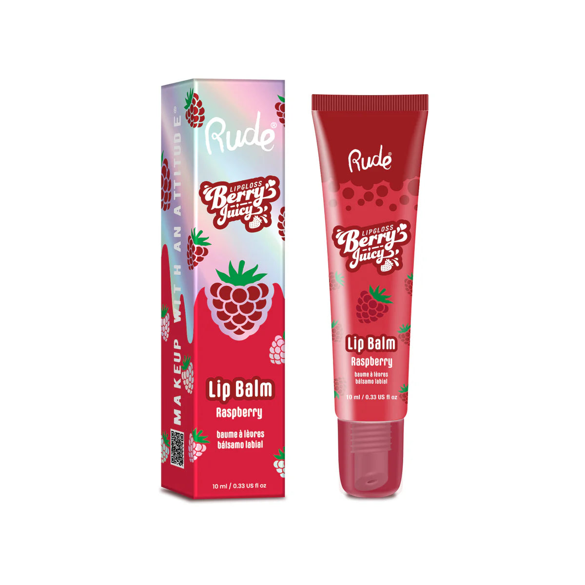 Rude - Bálsamo labial Berry Juicy - Raspberry
