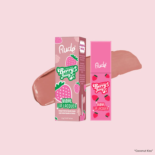 Rude - Labial de vinilo Berry Juicy - Coconut Kiss
