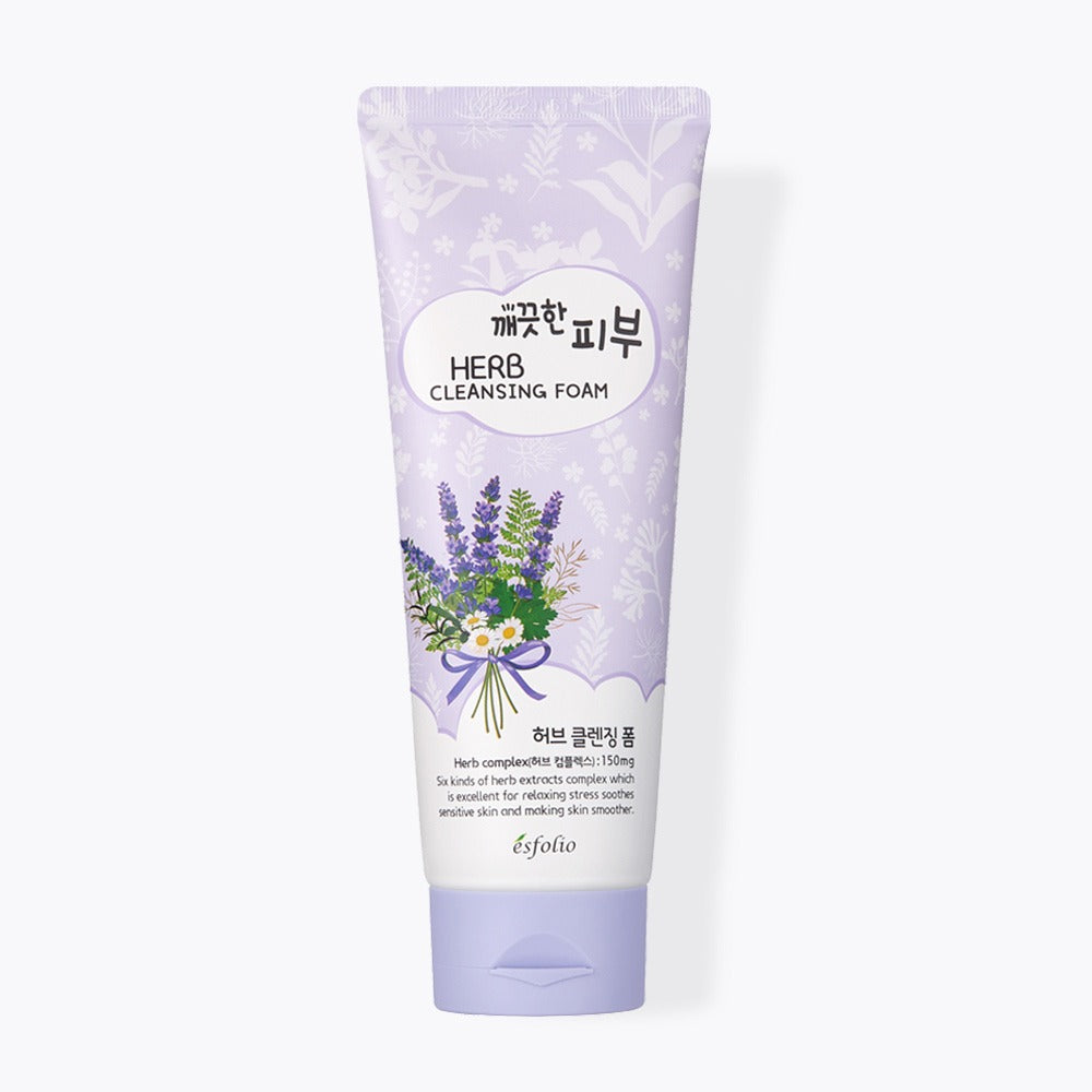 Esfolio - Espuma limpiadora de hierbas Clean Skin