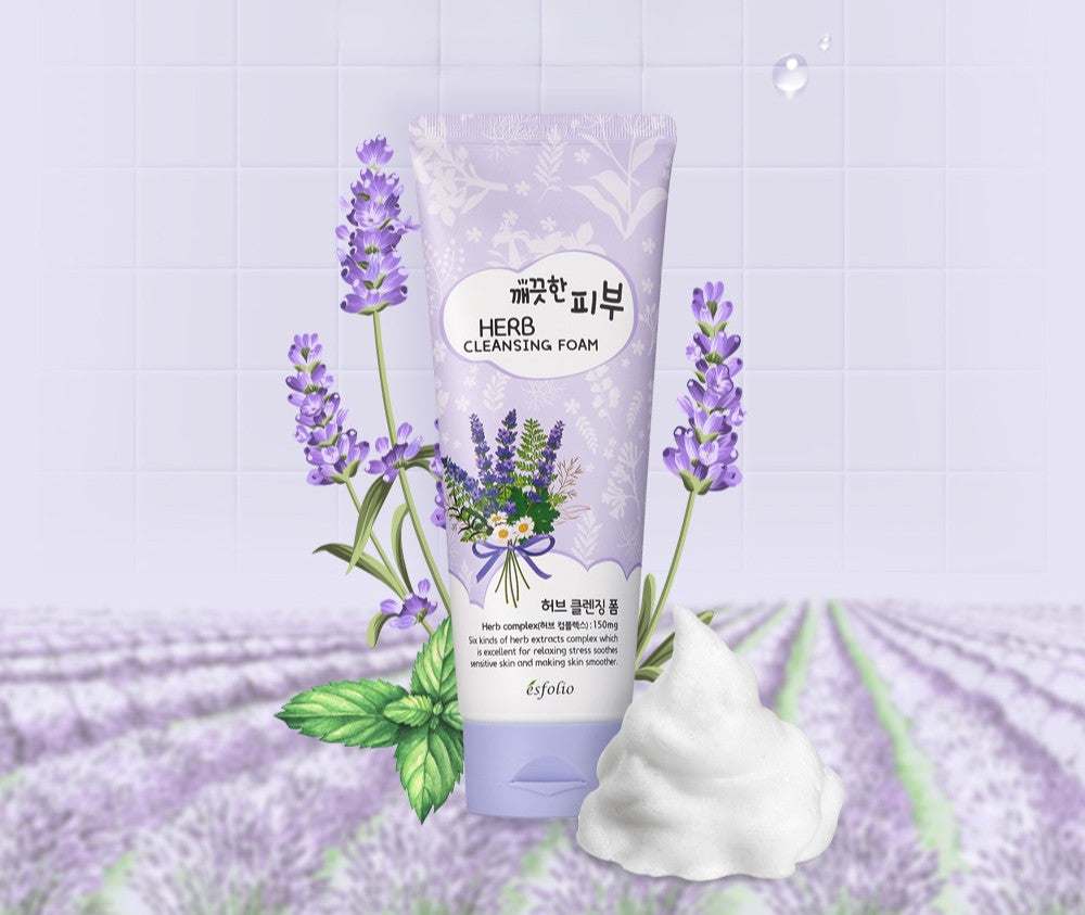 Esfolio - Espuma limpiadora de hierbas Clean Skin