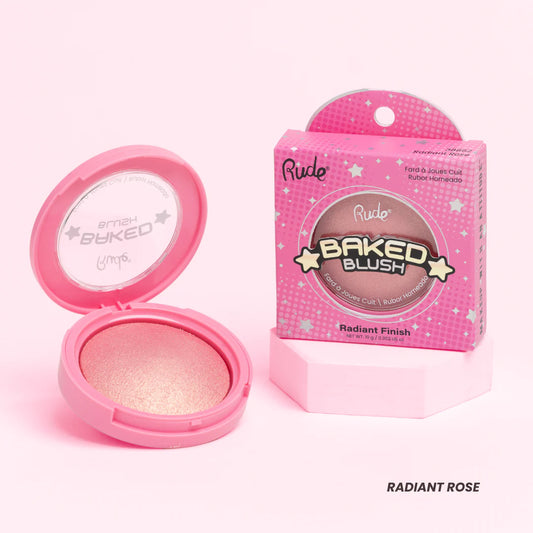 Rude - Baked Blush - Radiant Rose