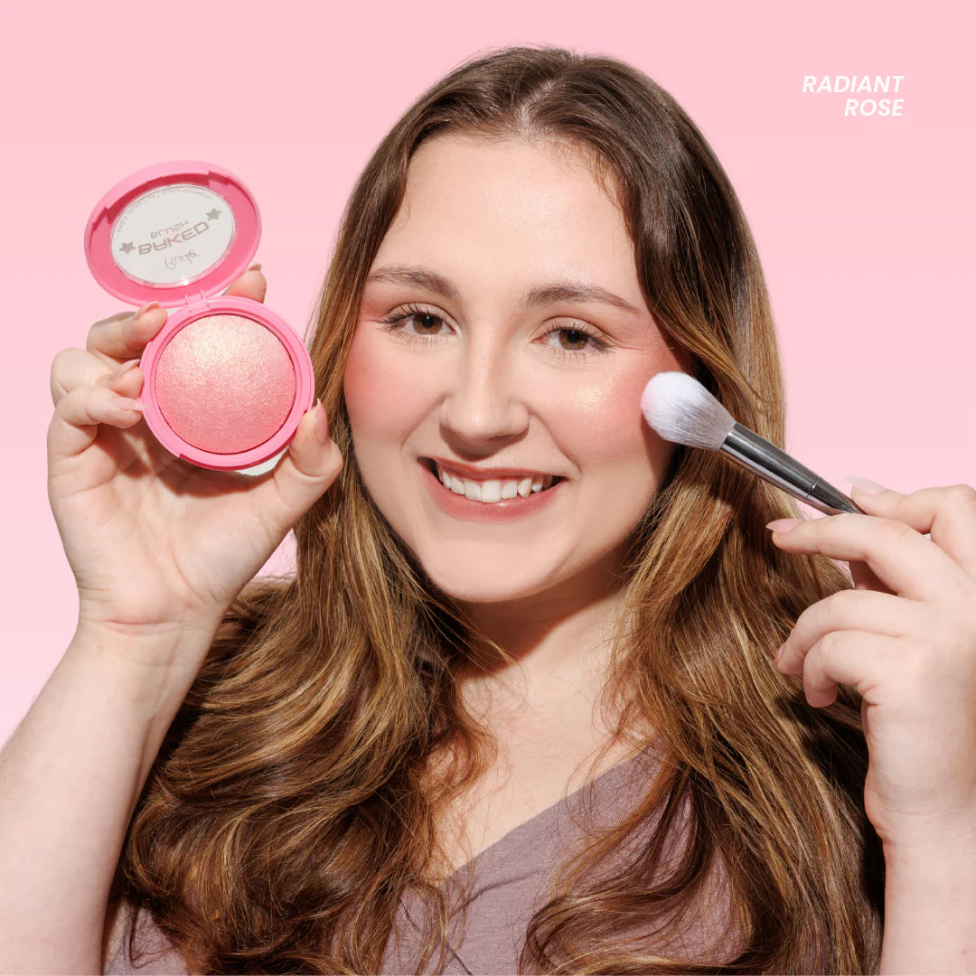Rude - Baked Blush - Radiant Rose