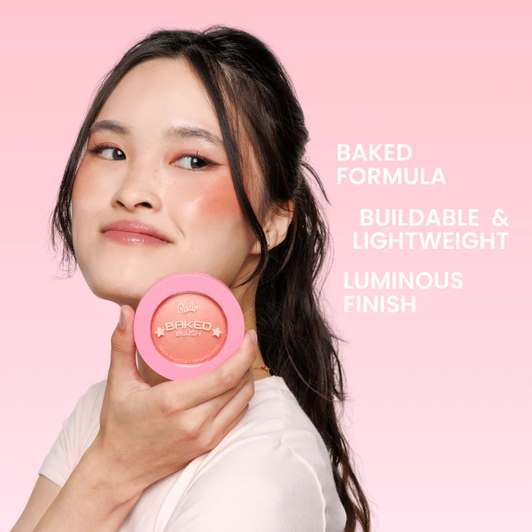 Rude - Baked Blush - Champagne Shimmer