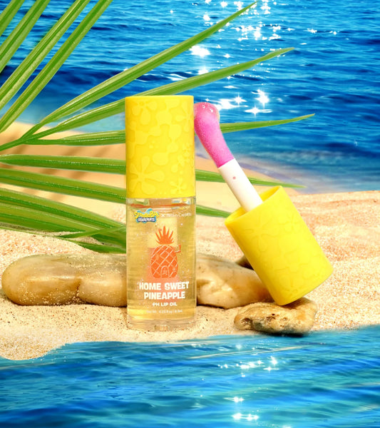 Beauty Creations x Bob Esponja - Home Sweet Pineapple Lip Oil