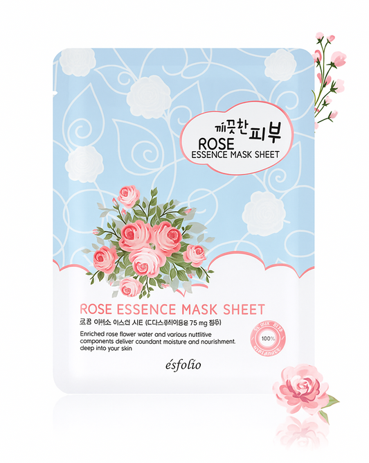 Esfolio - Mascarilla facial con esencia de rosa
