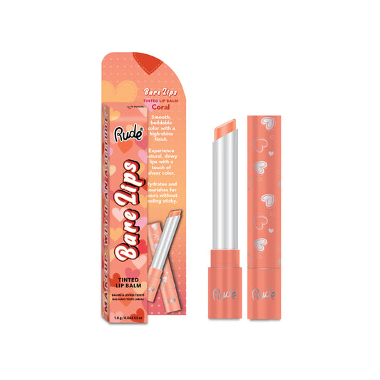Rude - Bálsamo labial con color Bare Lips