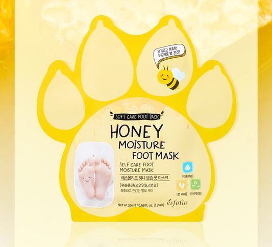 ESFOLIO - Honey Moisture Foot Mask
