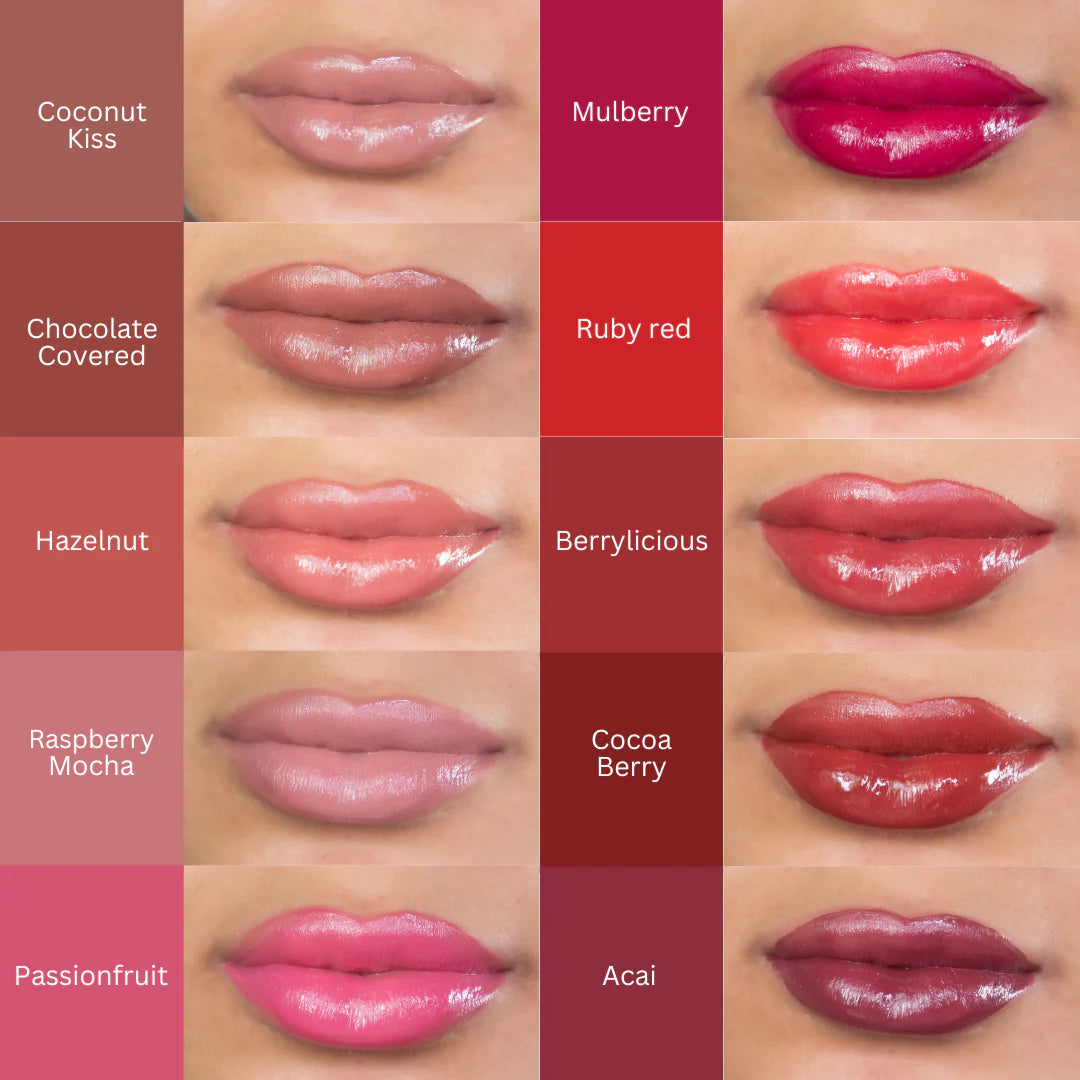 Rude - Labial de vinilo Berry Juicy - Coconut Kiss