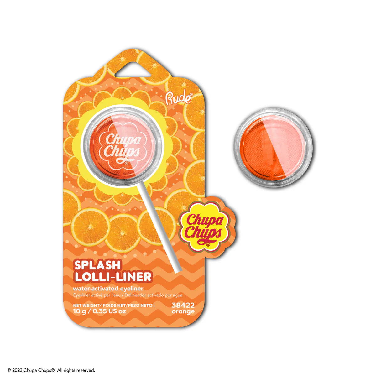 Rude - Chupa Chups Splash Lolli-Liner - Orange