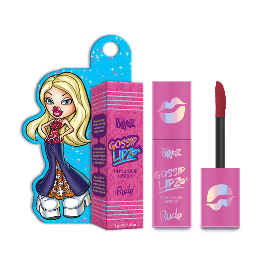 Rude - Lápiz labial líquido de vinilo Bratz Gossip Lipz - Drama Mama