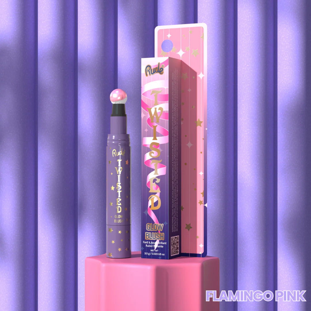 Rude - Twisted Glow Blush - Flamingo Pink