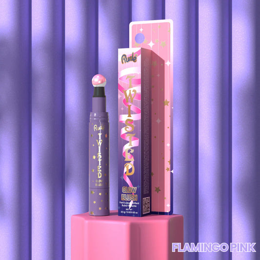 Rude - Twisted Glow Blush - Flamingo Pink
