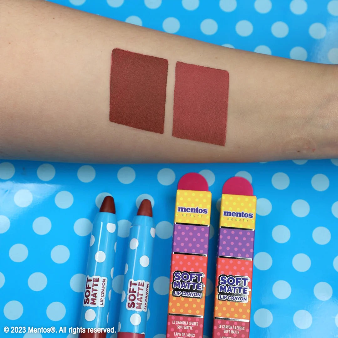 Rude - Mentos Soft Matte Lip Crayon - Dark Cherry