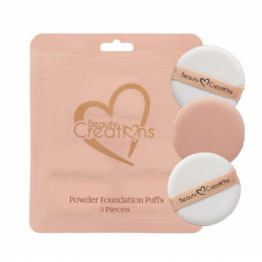 Beauty Creations - Set Puff Para Base En Polvo
