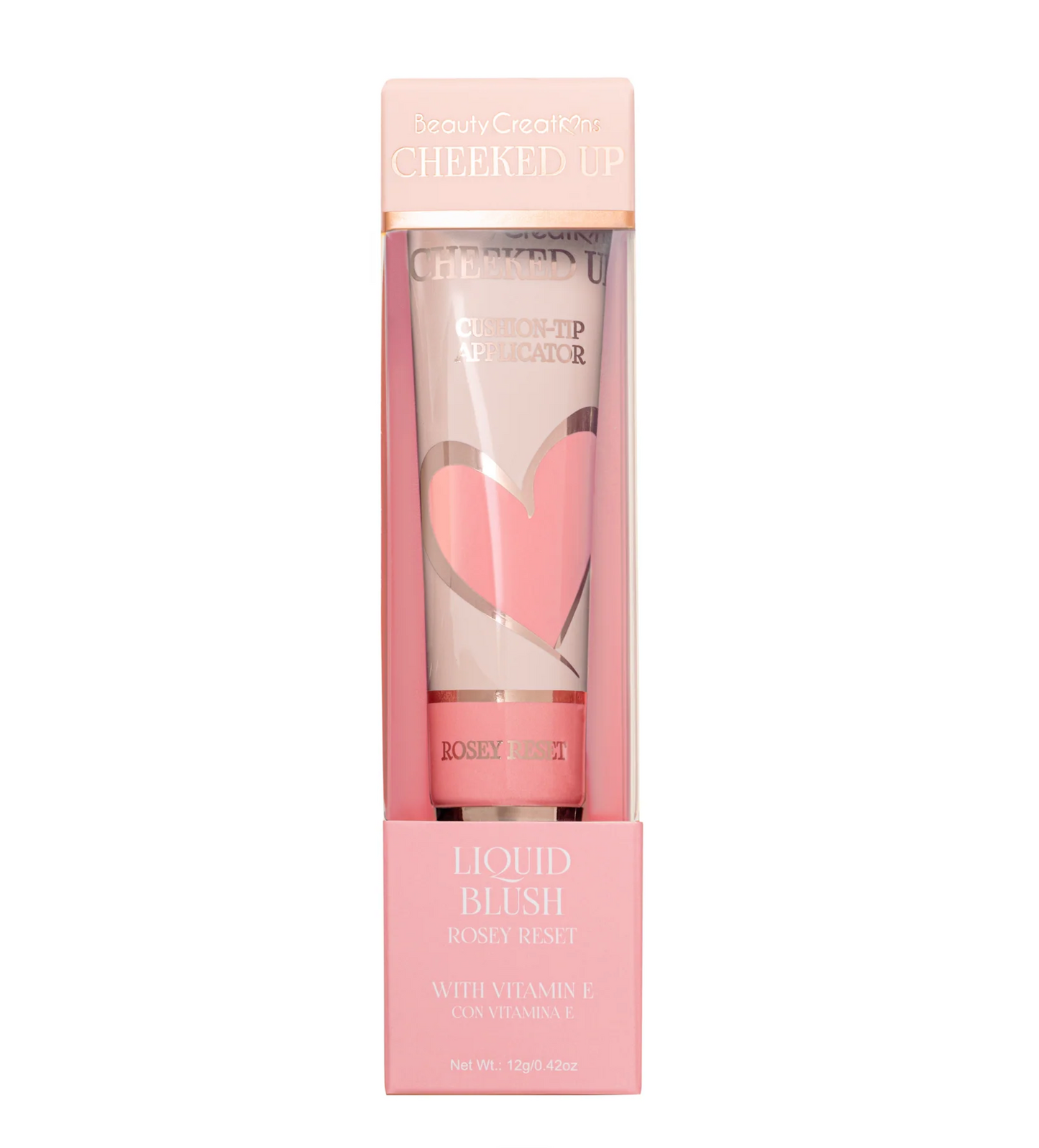 Beauty Creations - Flawless Stay Cheeked Up Wand Rubor Liquido - Rosy Reset