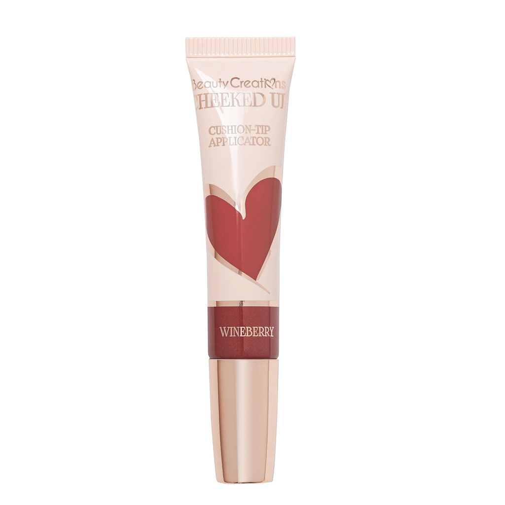 Beauty Creations - Flawless Stay Cheeked Up Wand Rubor Liquido - Wineberry