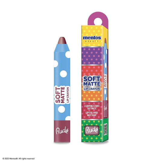 Rude - Mentos Soft Matte Lip Crayon - Dark Cherry