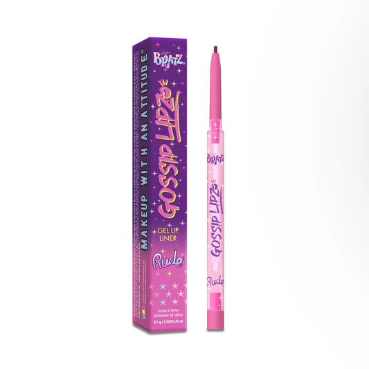 Rude - Delineador de labios en gel Bratz Gossip Lipz - Quirky