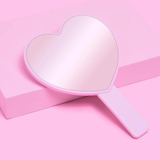 Espejo de mano con forma de corazón "Slay Queen"