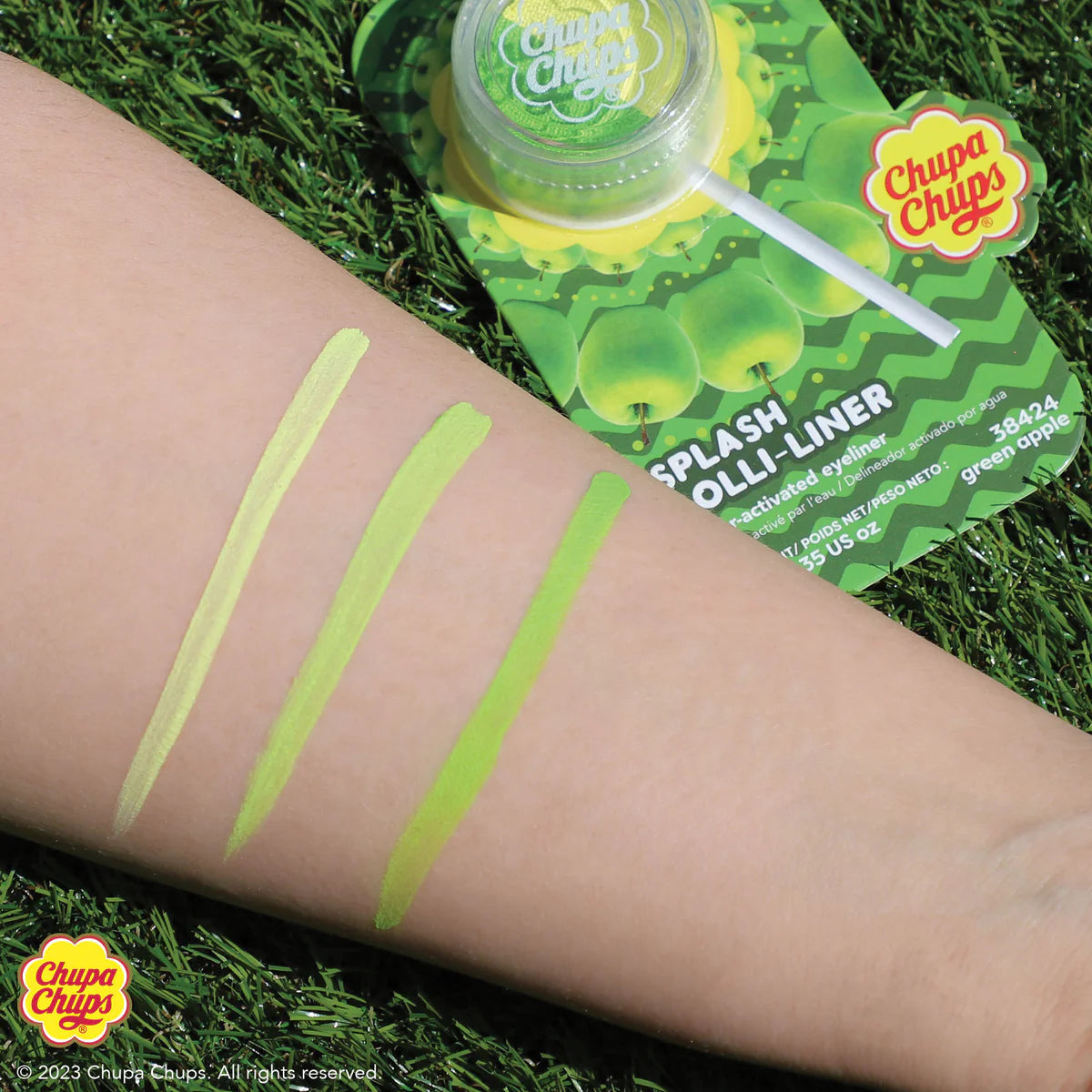 Rude - Chupa Chups Splash Lolli-Liner - Green Apple